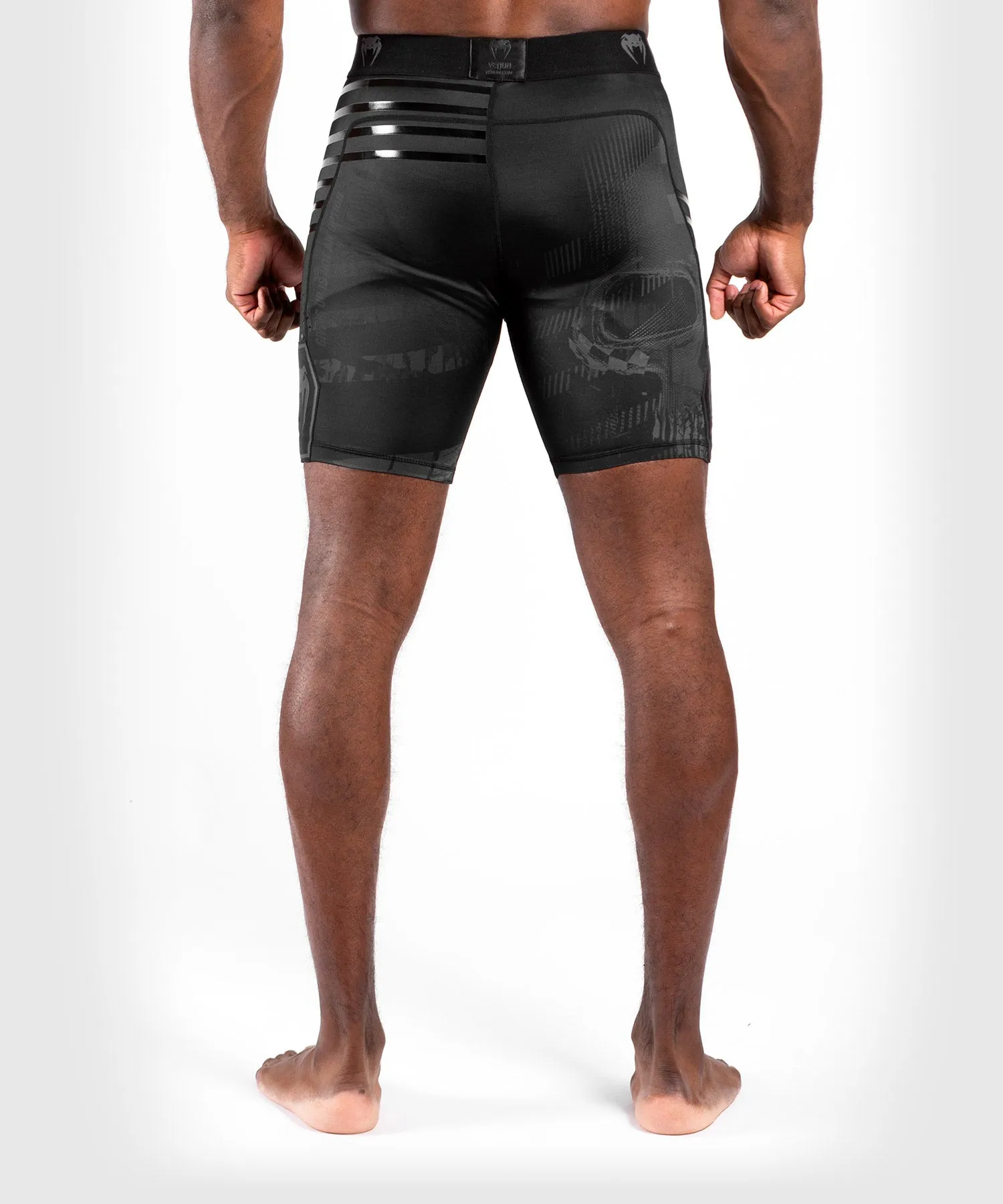 Venum Skull Vale Tudo Shorts - Black/Black