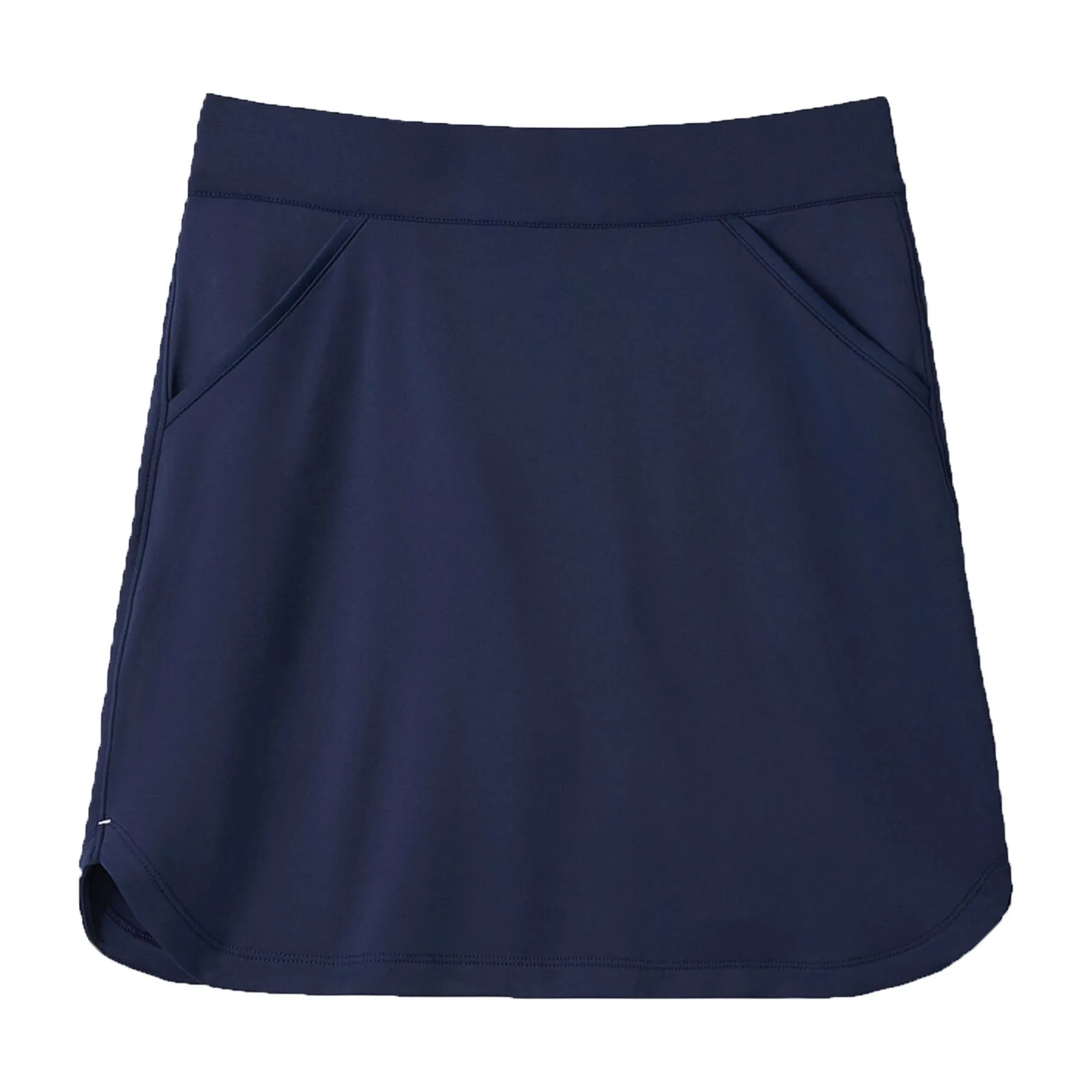 Womens Alice Petal Hem Skort Navy - 2024