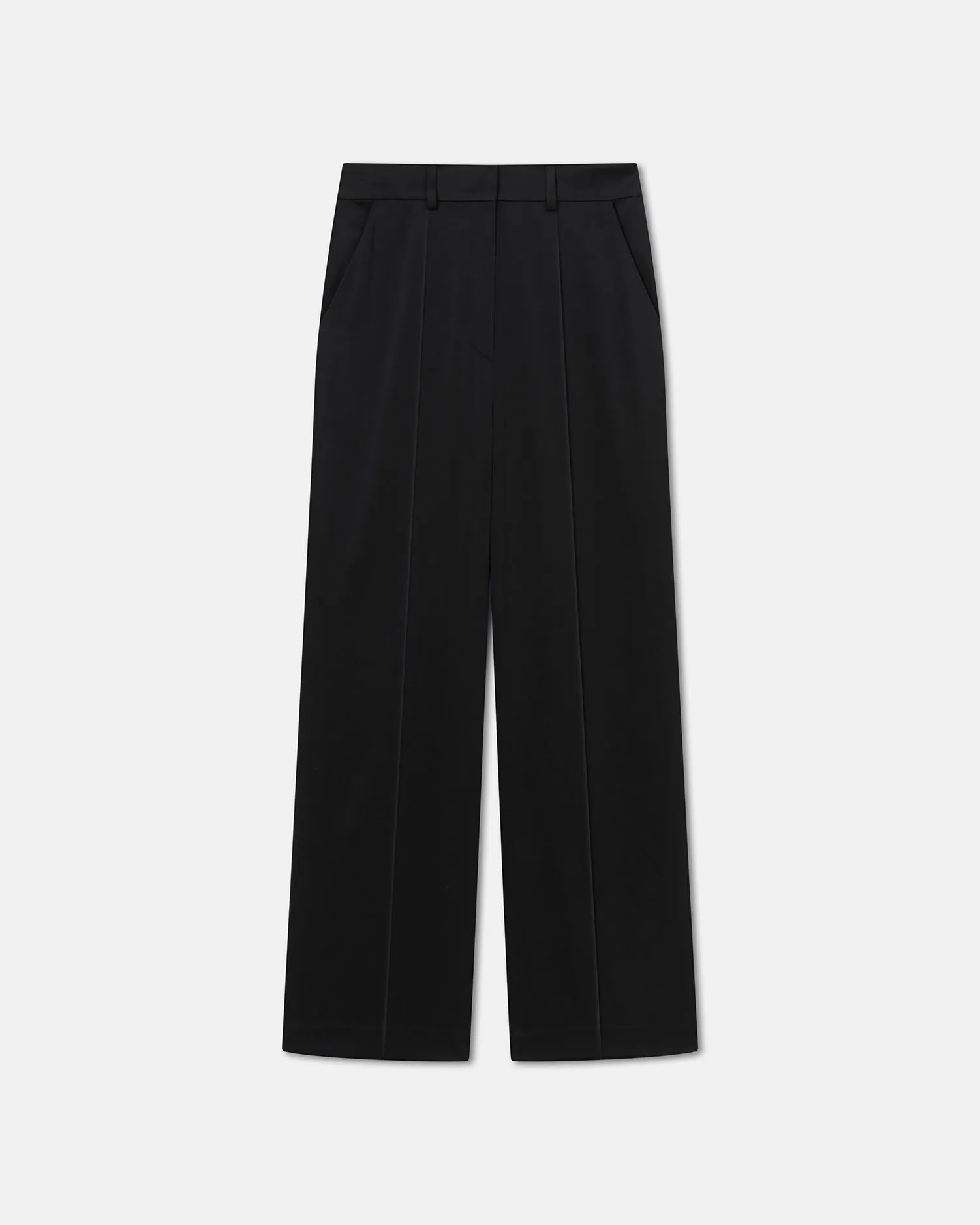 Zoelle - Slip-Satin Pants - Black