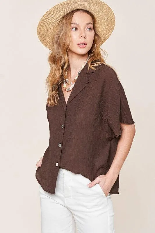 Zoey Button Down Shirt